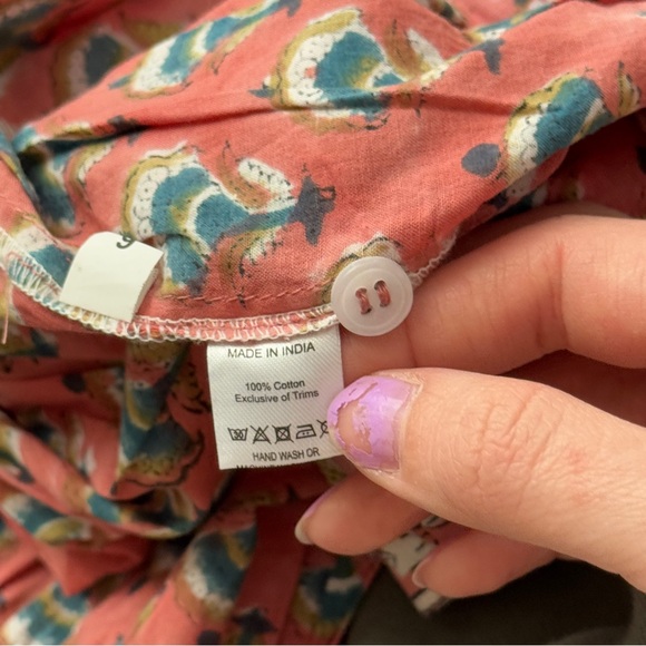 Marea Pink Floral Maxi Dress - Picture 7 of 9